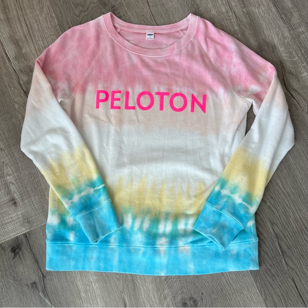 Peloton Tie-dye Sweatshirt - Old Navy - Womens